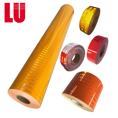 100mm / 50mm  EGP PET Reflective Material Engineer Grade Prismatic Reflective Sheeting