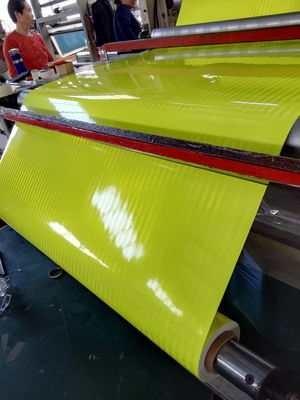 Hochsichtbarkeit Akryl-Techniker-Grade Mikroprismatische reflektierende Folie Vinylmaterial EGP Reflexionsblatt für Verkehrszeichen