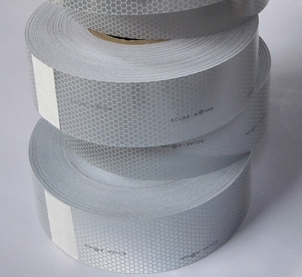 Marine Solas Reflective Tape for Safety Marking with Excellent Weather Resistance White (Silver)