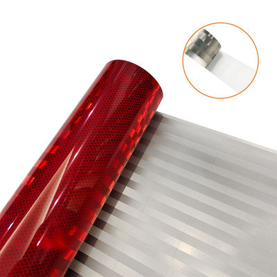 ECE104R Metallisiertes gelbes E11-Reflexband für die LKW-Sicherheit