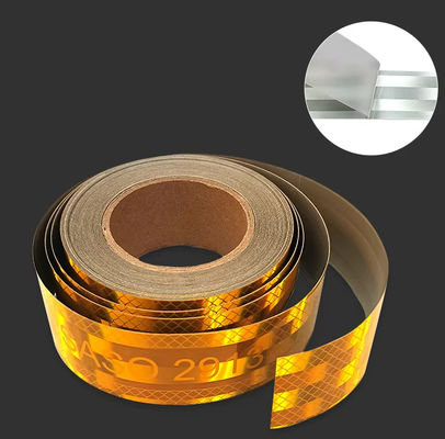 High Visilibility Saudi Arabia Market SASO 2913 Reflective Sticker Roll For Car Wheel