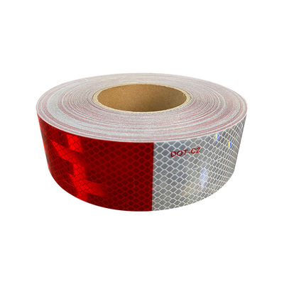 2-Zoll-Zertifizierung Dot-c2 Vinyl-Aufkleber Reflektorkleber Cinta Reflectiva Streifenaufkleber Vinyl-Reflektorband
