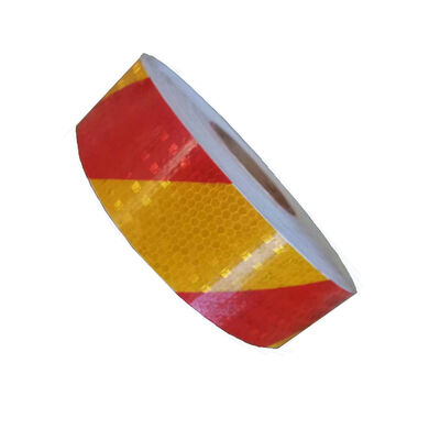 Reflektierender Waben-PVC-Aufkleber mit temporärer Sicherheitswarnung und reflektierendem Material