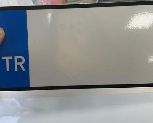 Auto-Metallzubehör-Brett, kundenspezifisches reflektierendes Aluminiumfilm-Nummernschild mit hoher Qualität