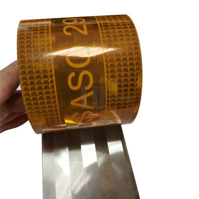 SASO 2913 Reflexionssticker PET Reflexionsband Sicherheitszeichen Warnzeichen Reflexionsstreifen für Auto-Lkw-Anhänger Dekor-Zubehör