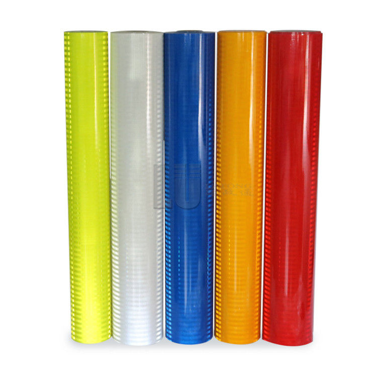 Hersteller Fabrik PET PVC Retro Reflektierender Aufkleber Reflektorfolie Folie Printale Materialfolie für Verkehrsschilder