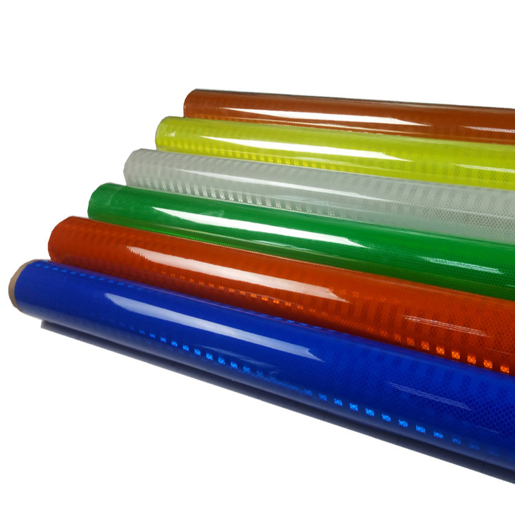 Druckbare EGP Verkehrszeichen Material Reflektor Vinyl Aufkleber Blätterrolle Klebstoff reflektierendes Blattfilm