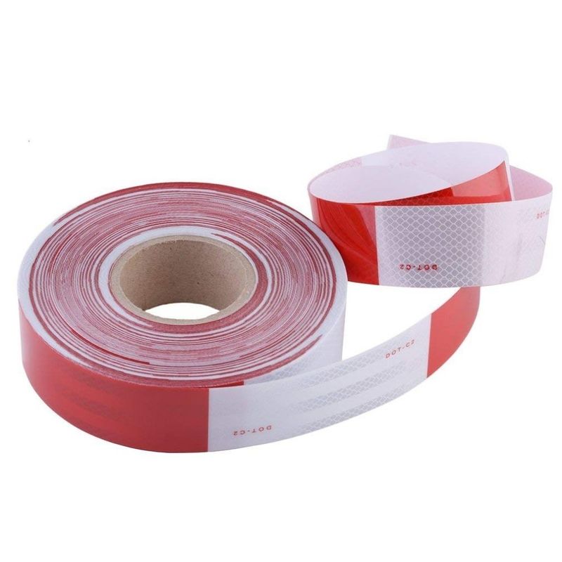 PVC / PET / Acryl angepasstes Reflektorband für hohe Sichtbarkeit Paket 1 Roll/Box