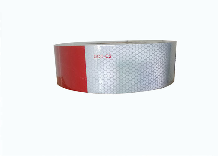 Wasserdichtes Material HAUSTIER reflektierendes Band weiße und rote Farbpunkt C2 für LKW