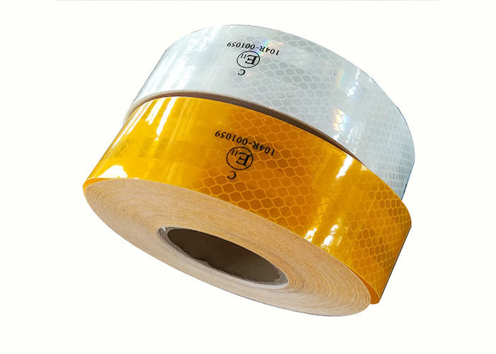 Hohe Intensitäts-farbiges Sicherheits-reflektierendes Band für Anhänger-Polyester-starken Kleber