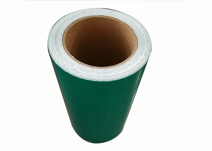 Zeichen-Vinyl-Polyester-Material 1.22m*45.72m/Rolle PVCs grün-blaues orange bedruckbares reflektierendes