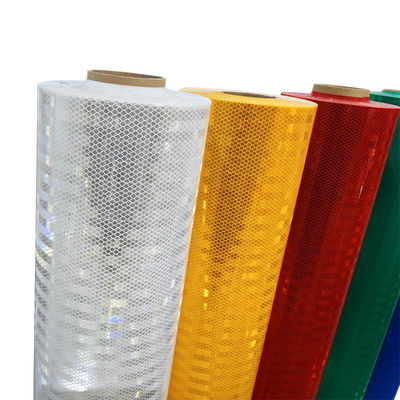Individuell druckbare prismatische Rückstrahler Vinyl selbstklebende HIP-Grade reflektierende Blechrollen für Straßenverkehrszeichen