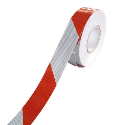 High Visibility Weiß und Rot reflektierendes Chevron reflektierendes Streifenband für Fahrzeuge
