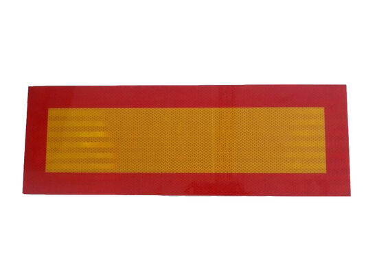 Fahrzeugsicherheitsaufkleber, reflektierendes Heckmarkierungsschild, LKW-Klasse-1-Aufkleber, reflektierendes Klebeband
