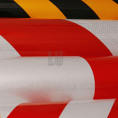 Strong Adhesive Reflective Warning Tape For Traffic Barrier