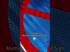 reflektierende Verkehrszeichen